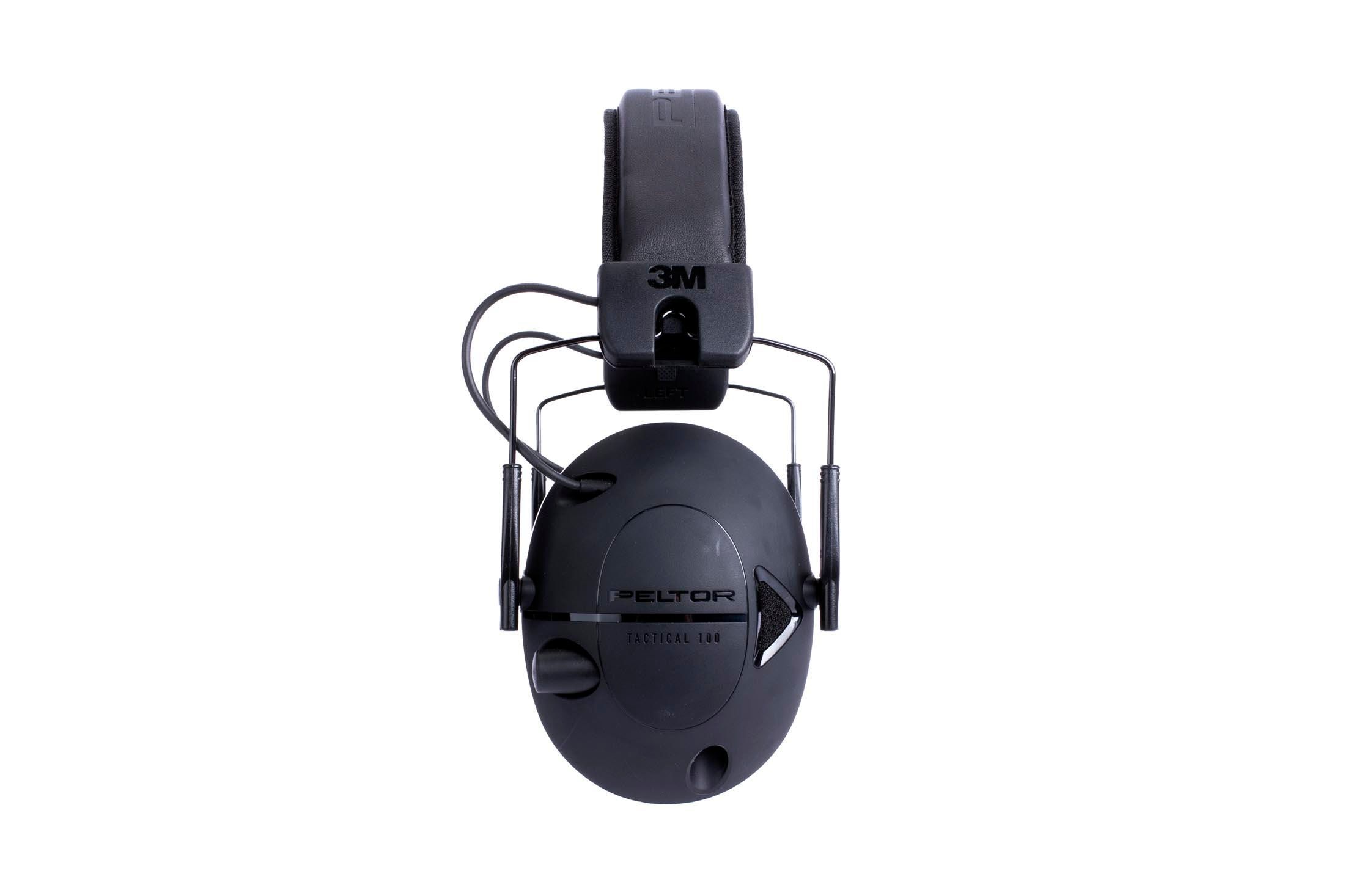 3M Peltor Sport Tactical 100 Electronic Hearing Protection - Black